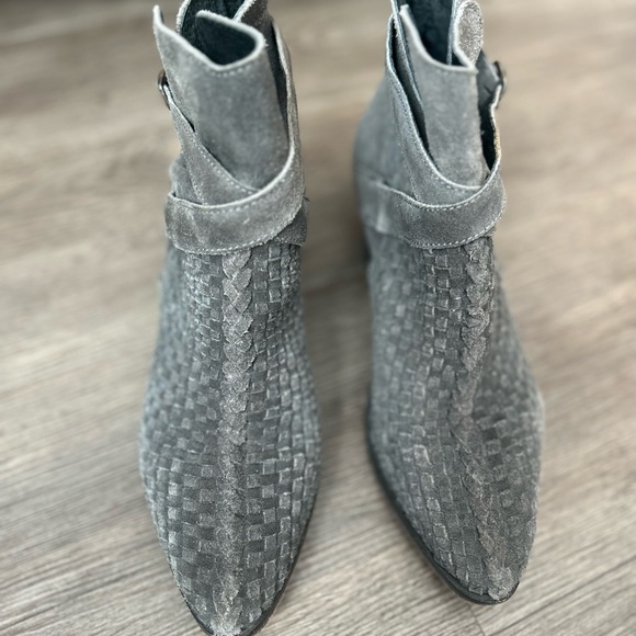 Free People Detailed Suede Booties - Picture 2 of 4
